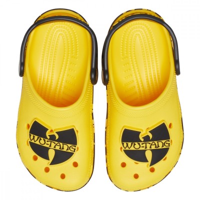 Saboti Crocs Classic Wu-Tang Clan Clog Kids Multicolor - Yellow/Black foto