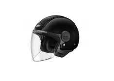 Casca moto open face SMK LAMINAR SOLID, NEAGRA marimea 2XL, unisex,