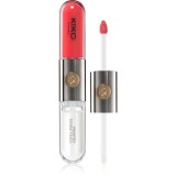 KIKO Milano Unlimited Double Touch Ruj de buze lichid, de lunga durata culoare 110 Spicy Rose 6 ml