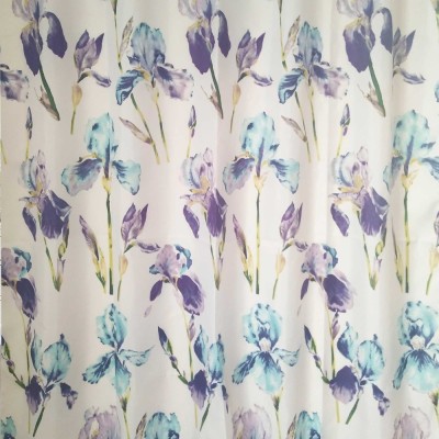 Perdea dus SWSC-993, model floral, 180 x 200 cm foto