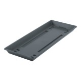 Suport Ghiveci Flori Antracit 50cm pentru Balcon și Terasă