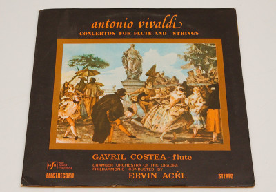 Vivaldi &amp;ndash; Concertos For Flute And Strings - disc vinil vinyl dublu 2 x LP NOU foto