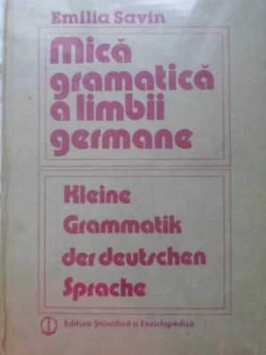 MICA GRAMATICA A LIMBII GERMANE-EMILIA SAVIN-255959 foto