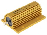 Rezistor Bobinat cu Radiator 100m&Omega; 100W &plusmn;5%
