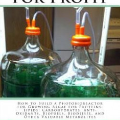 Grow Algae for Profit: How to Build a Photobioreactor for Growing Algae for Proteins, Lipids, Carbohydrates, Anti-Oxidants, Biofuels, Biodies