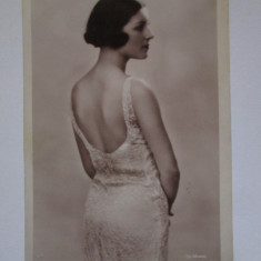 Carte postala Miss Europa-Franța necirculată anii 30