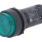 Comutator apăsare verde 22mm NO