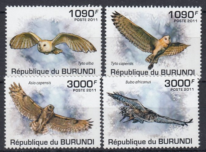 Burundi - Pasari - BUFNITE - MNH