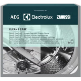 Solutie anticalcar M2GCP600 Clean and Care 3 x 1 pentru masini de spalat rufe &amp;amp; vase, Electrolux