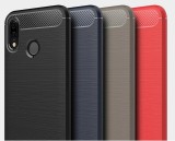 Husa Huawei P20 lite + stylus, Alt model telefon Huawei, Gri, Rosu, Cu clapeta
