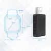 Adaptor wireless CarPlay &amp; Android Auto 2-in-1 ZYTEQ TY609, iOS 12+/Android 11+, auto connect, WiFi 5GHz, BT, Plug&amp;Play, vocal, compact, negru, Universal