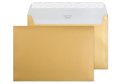Set 25 plicuri Blake Creative Shine C5 162x229mm 130g m &amp;sup2; (45313) Aur metalic - RESIGILAT foto