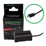 Acumulator dummy cu USB-C Patona Premium pentru EN-EL15 replace Nikon - 9412