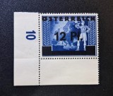 Austria 1945 Ocupația Aleată (Graz) Supratipar Provizoriu "&Ouml;sterreich 12 Pf. pe Timbru Al Treilea Reich (Postilion) MNH / Neștampilat - TG1