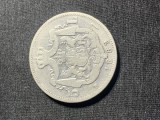 Moneda Argint 5 Lei 1882 Romania, KM#17.1, 25g, 37mm, &quot;Patria si Dreptul Meu&quot;