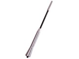 Tija antena auto Carpoint AM/FM 17,60 cm , cap antena din aluminiu cu adaptor de 5 si 6 mm, forma cilindrica