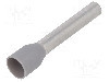 Terminal cu compresie, cablu 4mm2, cositorit, WEIDM&Uuml;LLER - 9019210000 H4,0/26D GR