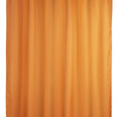 Perdea de dus anti-mucegai, Wenko, Single-colour, 180 x 200 cm, poliester, portocaliu