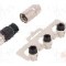 Conector M8, 4 pini, clasa etanseitate IP67, HARTING - 21021512405