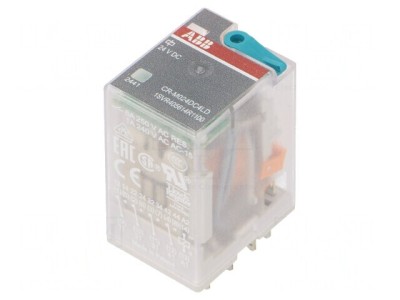 Releu Electromagnetic 4PDT 24VDC 6A foto