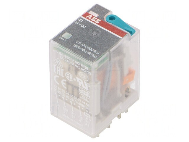 Releu Electromagnetic 4PDT 24VDC 6A