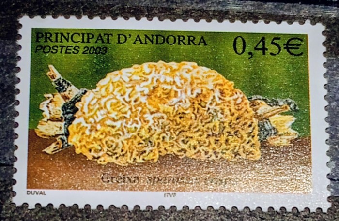ANDORA franceza 2003 păsări găină serie 1v neștampilat