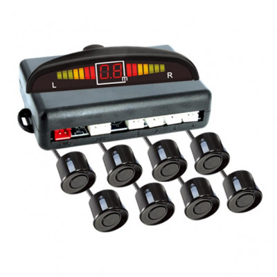 Set senzori de parcare fata-spate cu 8 senzori CARGUARD SP005 foto