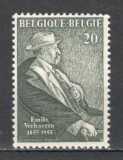 Belgia.1955 100 ani nastere E.Verhaeren-poet MB.28