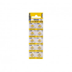 Vinnic G4 / AG4 / L626 / SR626 / 377 / 37 1.5V Alcalin baterie plata pentru ceas-Conținutul pachetului 1x Blister