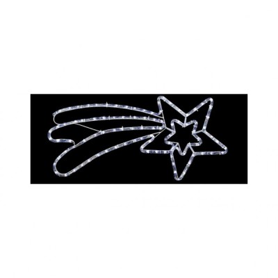 Decoratiune LED Cometa 75x35cm IP44 foto