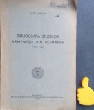 Bibliografia studiilor armenesti din Romania H. Dj. Siruni 1920-1940