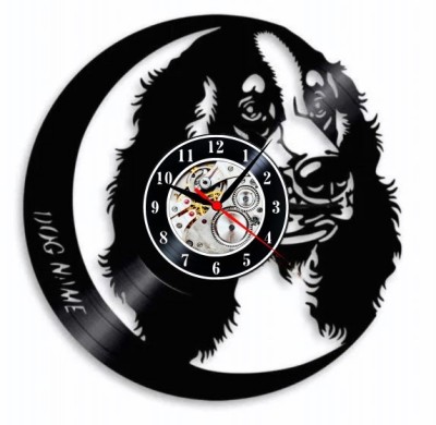 LABRADOR AURIU-ceas de perete(personalizabil) foto