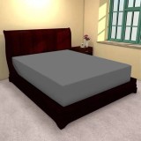 Husă de pat jerse &ndash; gri - 180x200