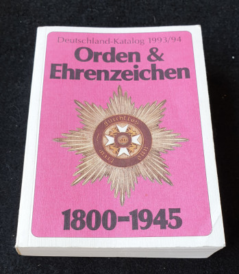 Catalog German cu poze si preturi pt Decoratii medalii Insigne germane 1800-1945 foto