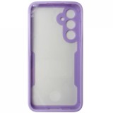 Husa tip 360, spate si fata, plastic si TPU lila, pentru Samsung Galaxy A55 5G