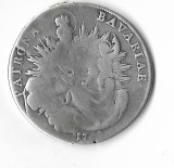Moneda 1 thaler 1761 - Bavaria, fost prins in salba, 28,06 g argint 0,833, 40 mm, Europa