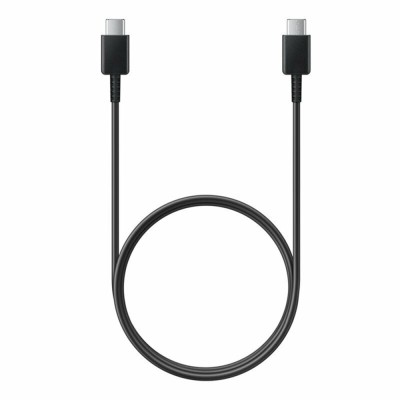 Samsung - Data Cable (EP-DN975BBEGWW) - USB-C to Type-C Super Fast Charging 5A, 1m - Black (Bulk Packing) foto