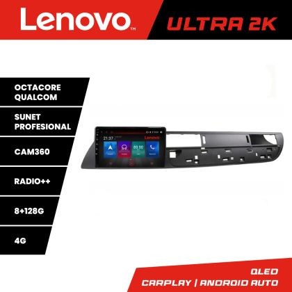 Navigatie Citroen C5 2008-2017 M-C5 Octa Core Android Radio Bluetooth GPS WIFI/4G DSP 2K 8+128GB 360 Toslink CarStore Technology
