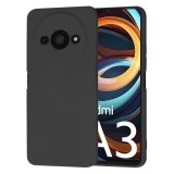 Husa silicon Xiaomi Redmi A3 Techsuit SoftFlex, negru