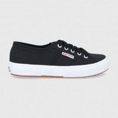 Superga Teniși femei, culoarea negru