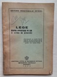 Lege impozit pe lux și cifra de afaceri &ndash; Monitorul Oficial, București 1934