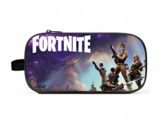 Penar Fortnite, doua compartimente, 24 cm, imprimeu Fortnite model 1 foto