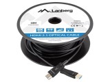 Cablu HDMI 2.1 LANBERG 10m Negru PVC CA-HDMI-30FB-0100-BK