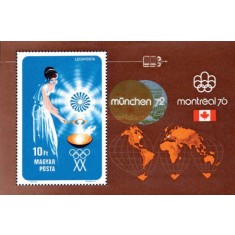 Ungaria 1973 - Jocurile Olimpice - M&uuml;nchen și Montreal, colita neuzata
