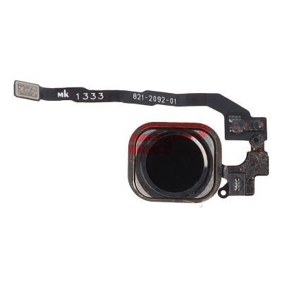Buton meniu + flex iphone 5s BLACK foto