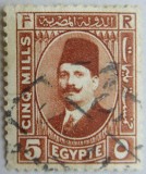 Regele Fuad I egipt 1929 eroare tipar, Oameni, Stampilat