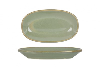 Bonna Placa de service - Sage Hygge - Por&amp;Aring;&amp;pound;elan - 19x11 cm - set de 2 foto