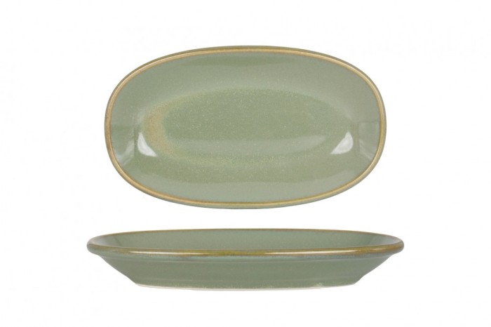 Bonna Placa de service - Sage Hygge - Por&Aring;&pound;elan - 19x11 cm - set de 2