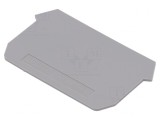 Capac Final Gri Conectori UDK4 1,5mm Poliamidă