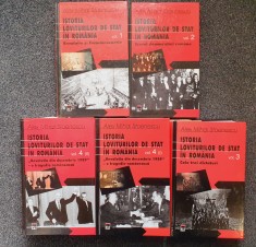 ISTORIA LOVITURILOR DE STAT IN ROMANIA Alex Mihai Stoenescu (5 volume - complet) foto